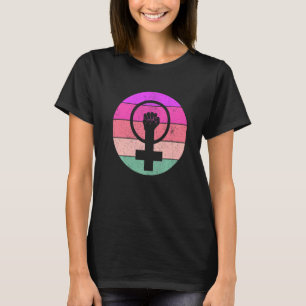 Camiseta Feminismo - Símbolo Feminina para Igualdade