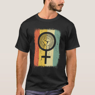 Camiseta Feminismo - Símbolo Feminista Fista Feminista de D