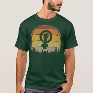 Camiseta Feminismo Símbolo Feminista Igualdade Empoderament