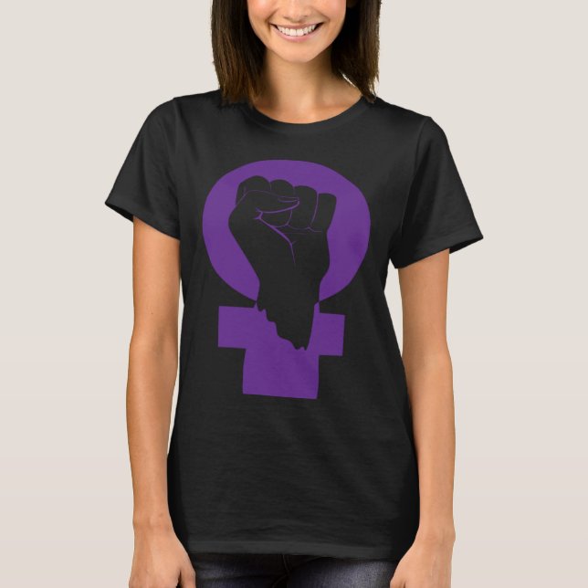 Camiseta Feminist Feminism Equality Empowered Social Symbol (Frente)