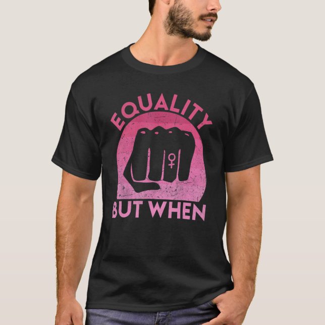 Camiseta Feminist Pro Feminism Gender Equality Empowering W (Frente)