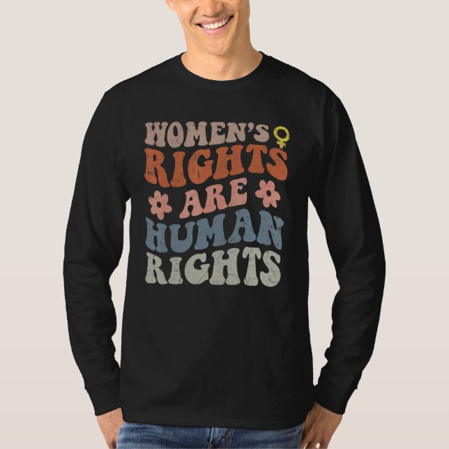 Camiseta Feminist Women's Rights Are Human Rights (Frente)