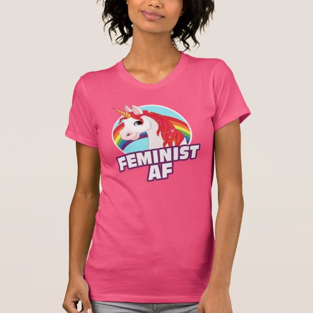CAMISETA FEMINISTA AF (Frente)