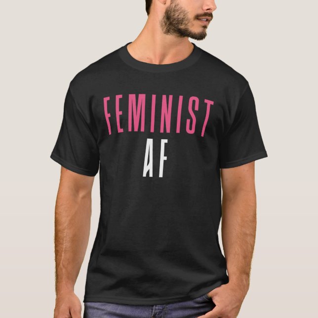 Camiseta Feminista AF Igualdade Feminina Empoderamento Femi (Frente)