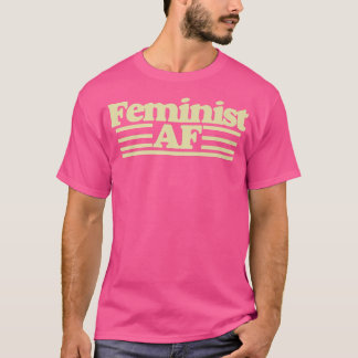 Camiseta Feminista AfFeministaf TeeFeminismo Retro Tee1433