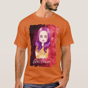 Camiseta Feminista Colorida Fantástica