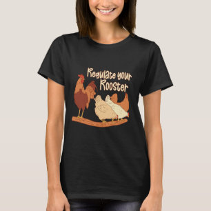 Camiseta Feminista Criadora de Frango Citação Mulheres Regu
