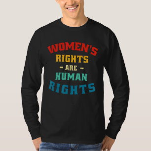 Camiseta Feminista: Direitos das Mulheres são Direitos Huma