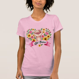 Camiseta Feminista do Poder Menina