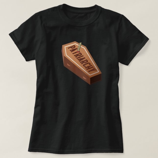 Camiseta Feminista Engraçado toma o Patriarcado (Frente do Design)