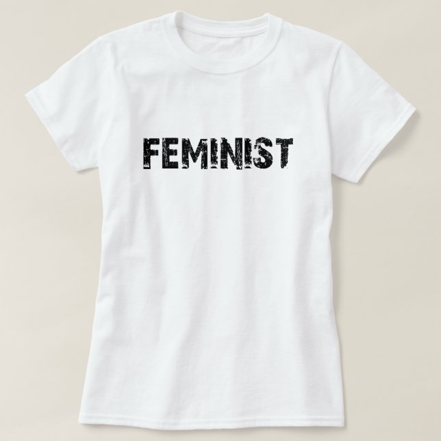 Camiseta Feminista Grunge (Frente do Design)