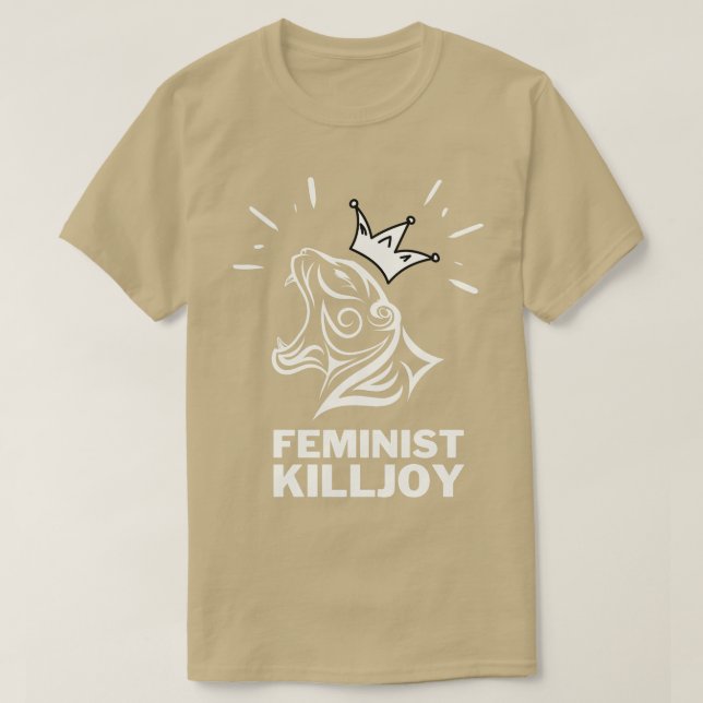 Camiseta Feminista Killjoy (Frente do Design)
