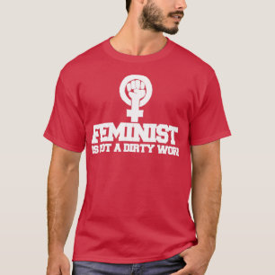 Camiseta Feminista não é uma palavra suja