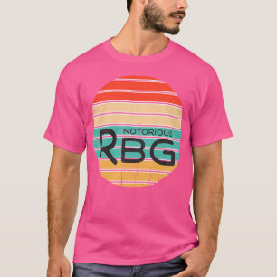 Camiseta Feminista Notoriamente Ruth Bader Ginsburg (Rbg)