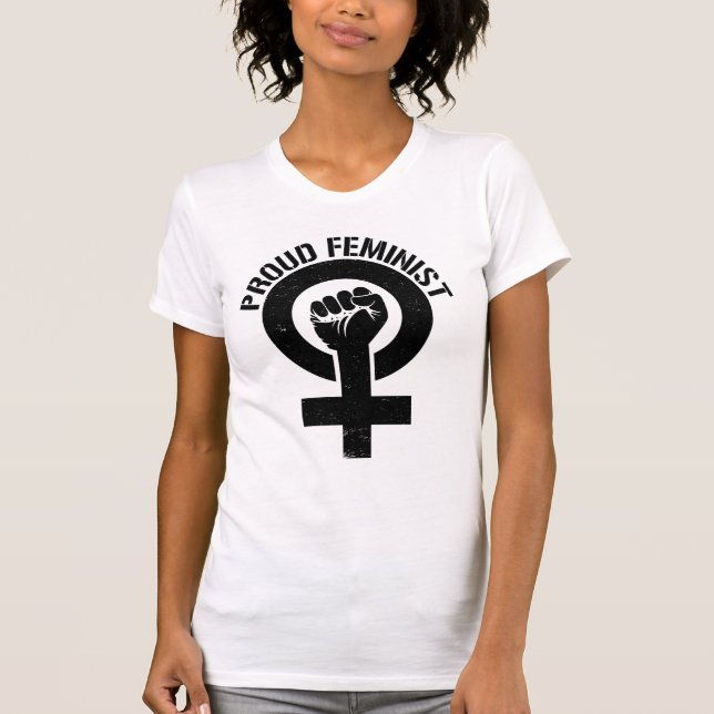 CAMISETA FEMINISTA ORGULHOSA (Frente)