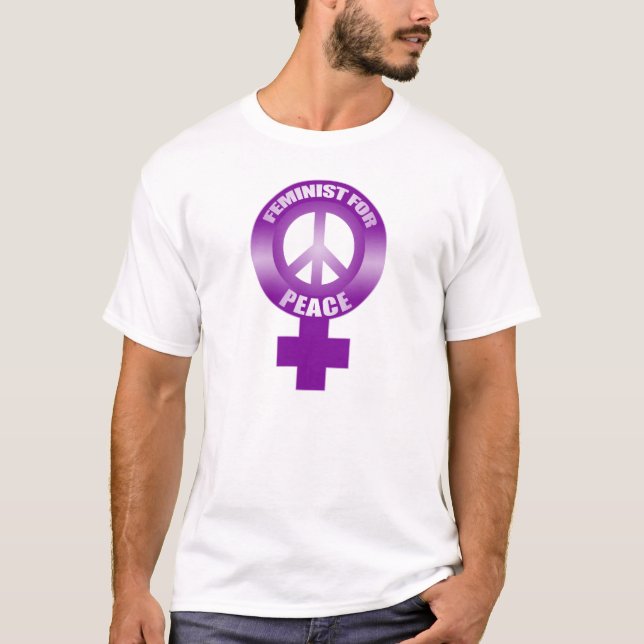 Camiseta Feminista para a paz (Frente)