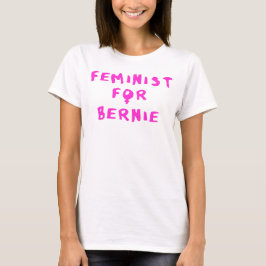 Camiseta Feminista Para Bernie Sanders 2016