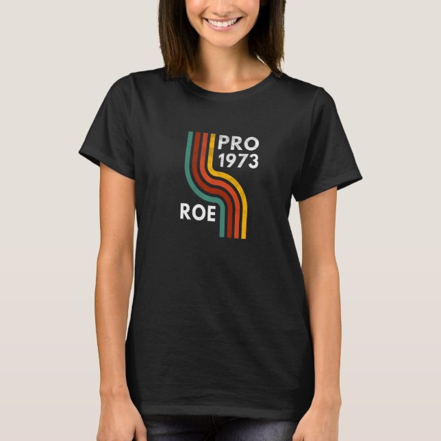 Camiseta Feminista Pro 1973 Roe Vs Wade Protection Ci (Frente)