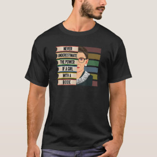Camiseta Feminista Ruth Bader Ginsburg RBG Cita Rapariga Co