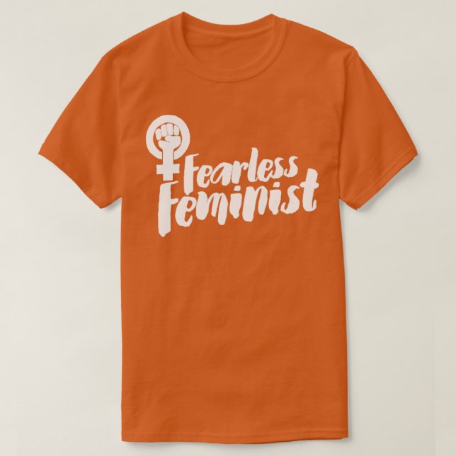 Camiseta Feminista sem Receio1 (Frente do Design)