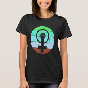 Camiseta Feminista - Símbolo Feminina para Igualdade Femini