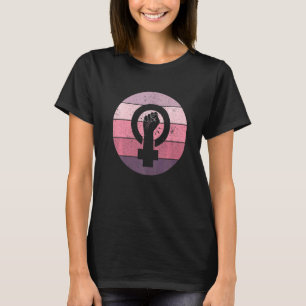 Camiseta Feminista - Símbolo Feminina para Igualdade Femini