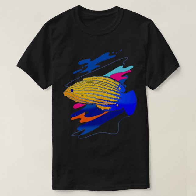 Camiseta Feminus Wrasse Fish Shirt (Frente do Design)