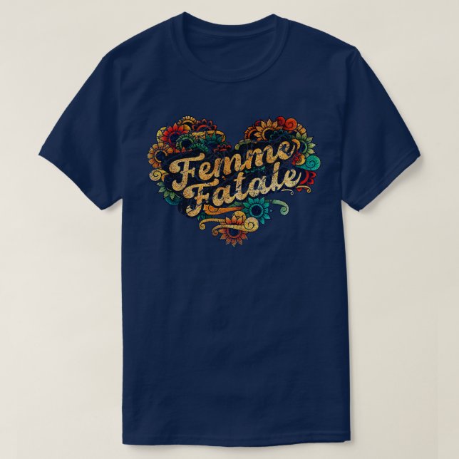 Camiseta Femme Fatale (Frente do Design)