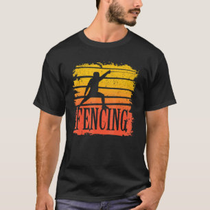 Camiseta Fencer de retrorreflector de vedação