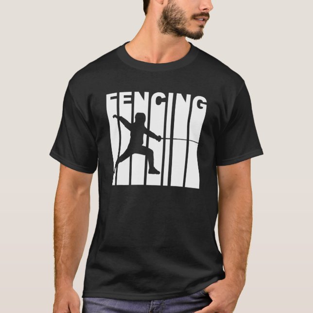 Camiseta Fencer de retrorreflector de vedação (Frente)