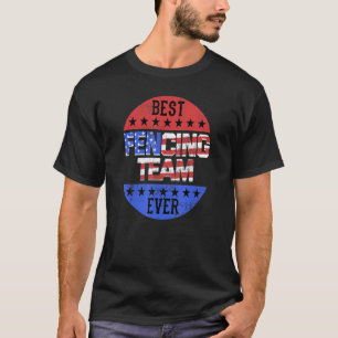 Camiseta Fencer Patriótico do Dia da Independência da Equip