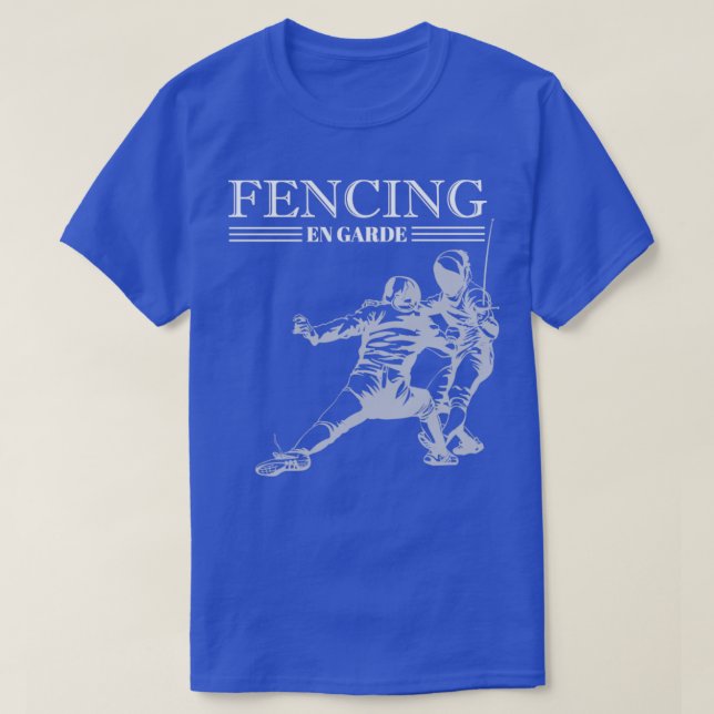 Camiseta Fencing Fencing En Garde (Frente do Design)