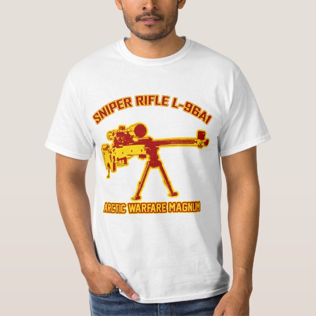 Camiseta Fenda de atirador L-96A1 (Frente)