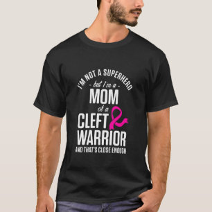 Camiseta Fenda Palato Lábio Mãe Heroína Fenda Forte Conscie