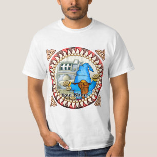 Camiseta Fendas de sino gnomo