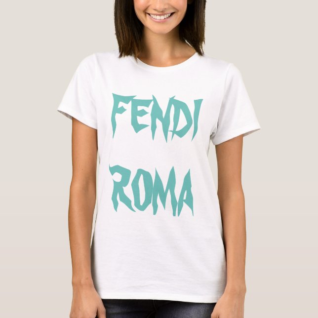 Camiseta fendi roma shirt (Frente)