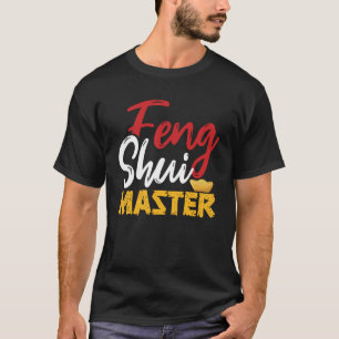 Camiseta Feng Shui Mestre Chinês Geomancy Lucky Prosperity