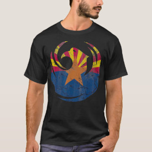 Camiseta Fênix Arizona Flag Home Love Vacage Fa