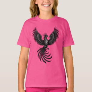 Camiseta Fênix Ascendente Fogo Reborn