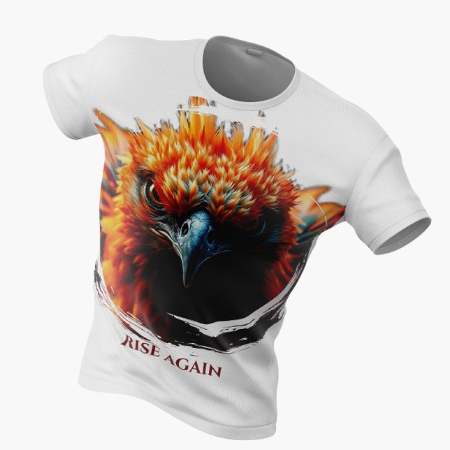 Camiseta 🔥 Fênix Ascendente - Renascimento e Poder (Criador carregado)