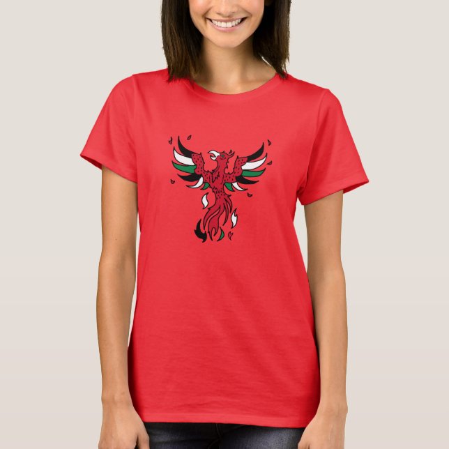 Camiseta Fênix de Melancia (Frente)