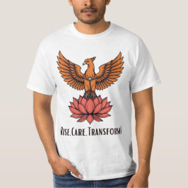 Camiseta Fênix Doutor Healing Lotus - Rise, Curva, Inspire