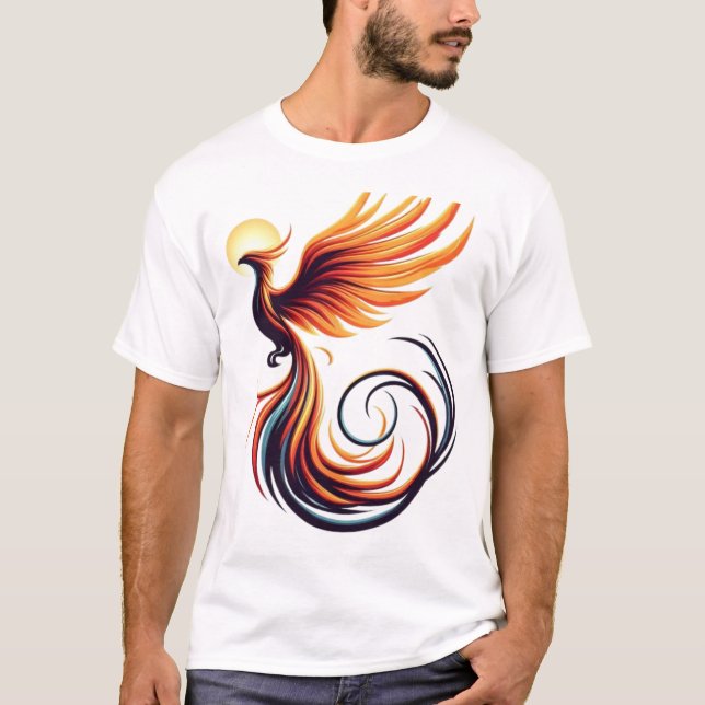 Camiseta Fênix Fiery Kids T-Shirt (Frente)