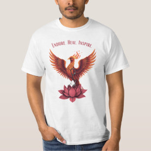 Camiseta Fênix Lotus Moon - Procedimento. Cura. Inspire
