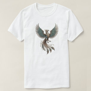 Camiseta Fênix Majestosa Ressurgindo