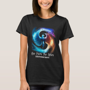 Camiseta Fênix Surgem Do Awa Ashes Para A Prevenção Do Suic