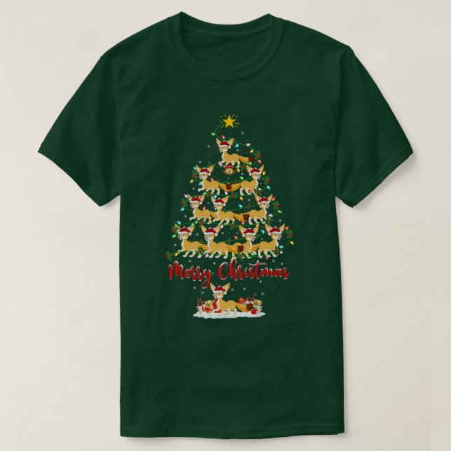 Camiseta Fennec Fo Lover Matching Santa Fennec Fo Christmas (Frente do Design)