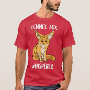 Camiseta Fennec Fo Whisperer Fennec Fo Lover Deserto Animal