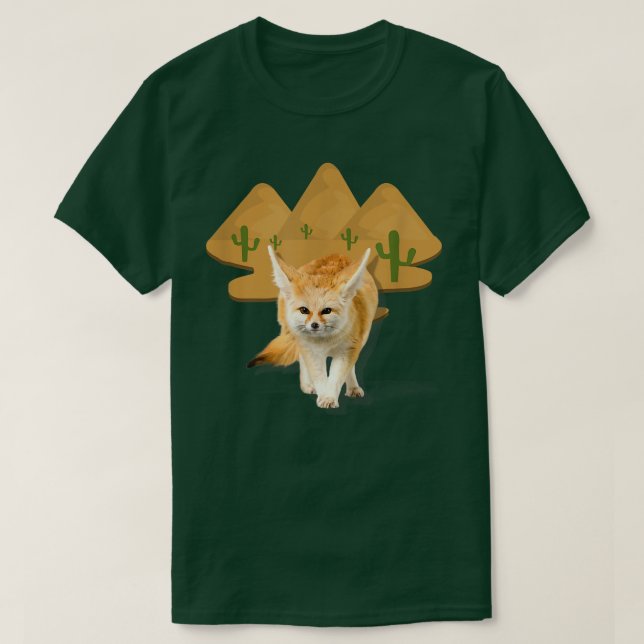 Camiseta Fennec Fo Wild Desert Men 1205 (Frente do Design)