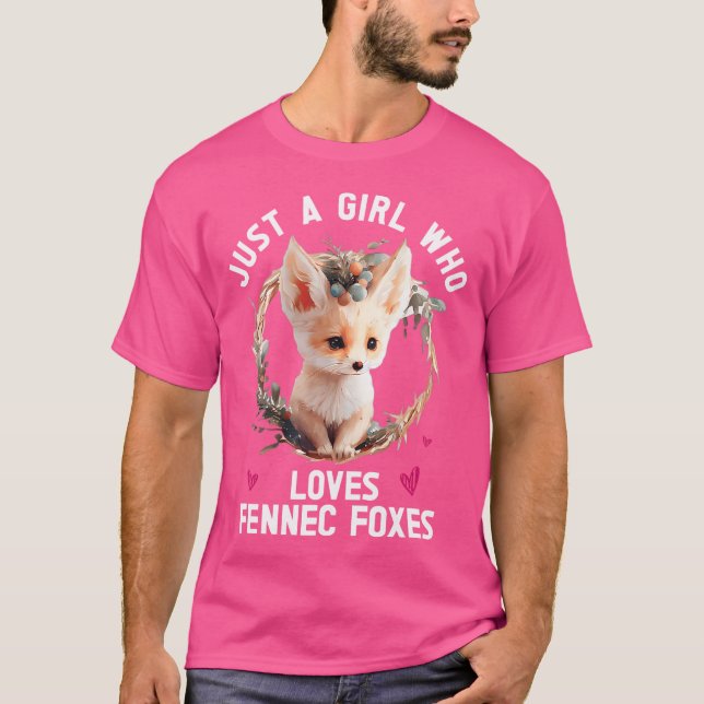 Camiseta Fennec Fox Cuja Rapota Fennic Foxes Fenec Fex Anim (Frente)